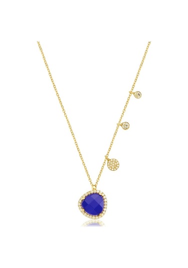 Zirkon Taşlı Pırlanta Montür Altın Kaplama Doğal Taşlı Yuvarlak