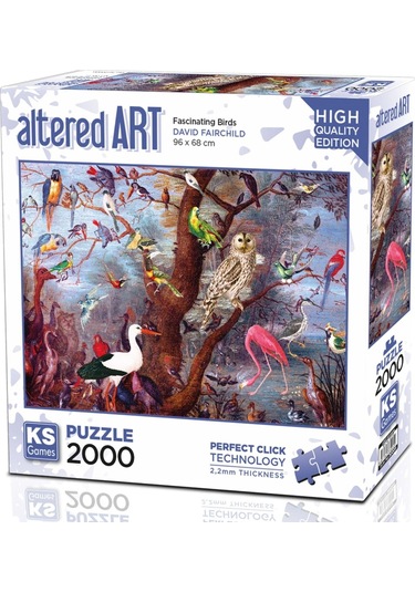 Ks Games 2000 Parça Büyüleyici Kuşlar Puzzle