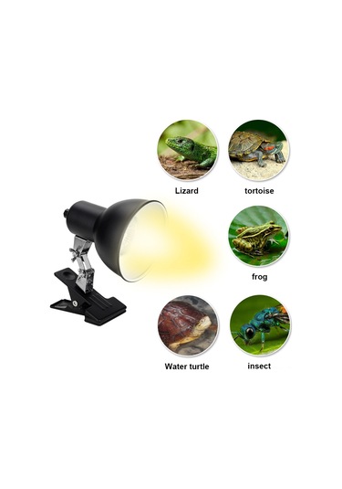 Yaozixa Sürüngenler İçin Isıtıcı Lambası - D3 Sentetizi, Kalsiyum Emilimi - E27 Vida, Aydınlatıcı + Isıtıcı Fonksiyonu 75w, Avrupa Standartı Diğer