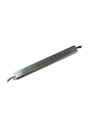 Ultra Slim İnce Parmak Led Adaptör 24 Volt 1 Amper 24 Watt 16x2x2cm