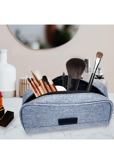 Suntek Kadınlar Ve Erkekler Için Kişisel Tuvalet Çantası Gri Çanta Diğer