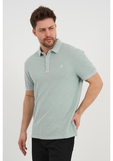 Alexander Gardi Alexandergardı Polo Yaka Erkek T-shirt 066413 - Yeşil