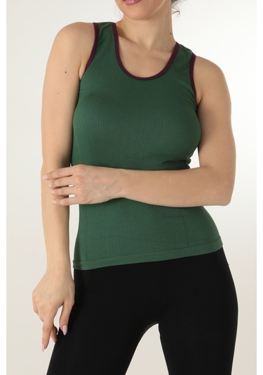 Gigotto Kadın Seamless Fitilli Atlet 001
