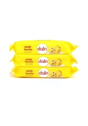 Dalin Avantaj Paket Islak Havlu 3 x 56'lı 168 Yaprak
