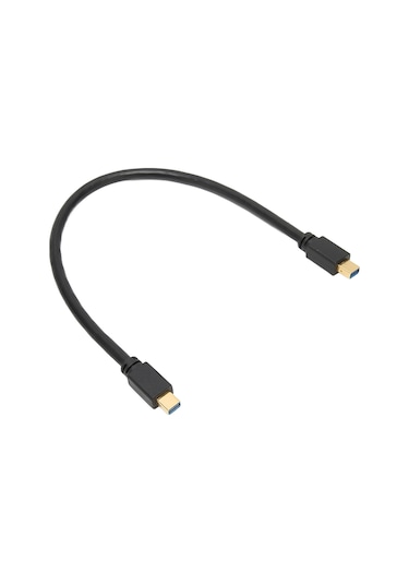 Springsun Mini Displayport Erkek-erkek Kablosu 0.3m Dp 1.4, 8k 60hz/4k 144hz, 32.4gbps, 3d Desteği, Gold Plated, Bilgisayar/monitör Uyumlu