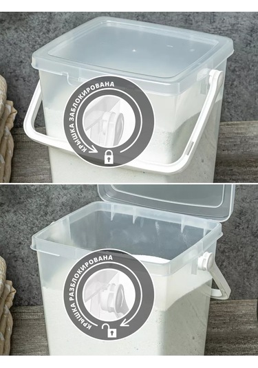 Al'ternativa Un, Toz Ve Yem Kapları Ve Kapları, 2 Adet 175080404 Beyaz