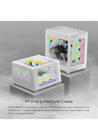 Gamdias 850 W 80+ Bronze Neso P1 Gamıng Mıd-tower Pc Kasası Beyaz