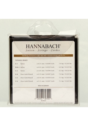 Hannabach 825 Mt Klasik Gitar Teli