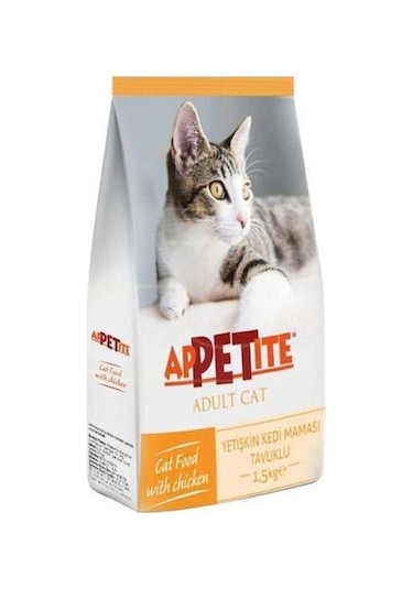 Appetite Adult Tavuklu Yetişkin Kedi Maması 1500 G