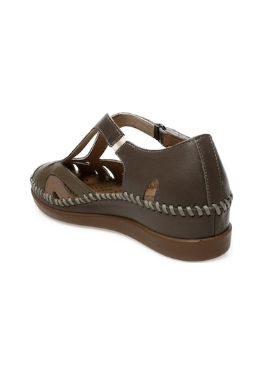 Forelli 22521z Sally Comfort Vizon Kadın Sandalet Vizon