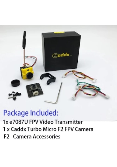 Fpv Kamera Old Black 16to9 5.8g 48ch Fpv verici 25/100/200/400mw