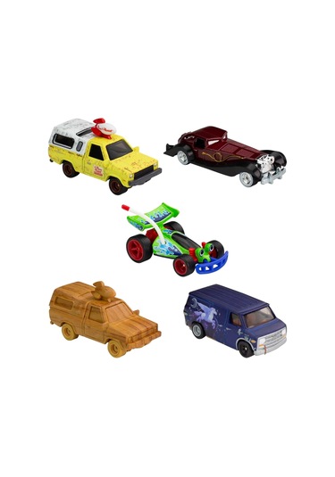 Mattel Hot Wheels Disney Premium 100th Bundle Renkli