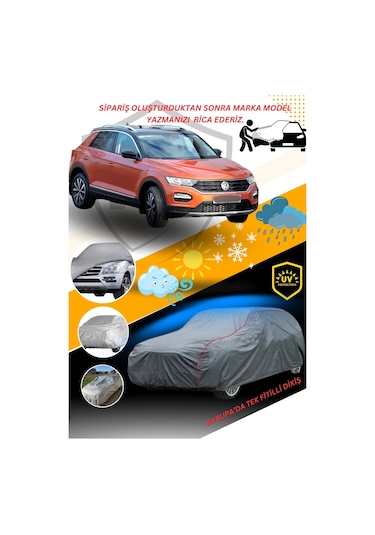 Carguard Tüm Suv Araçlar İle Uyumlu İle Uyumlu Lüks Araba Brandası Miflonlu Branda Oto Çadır Örtü