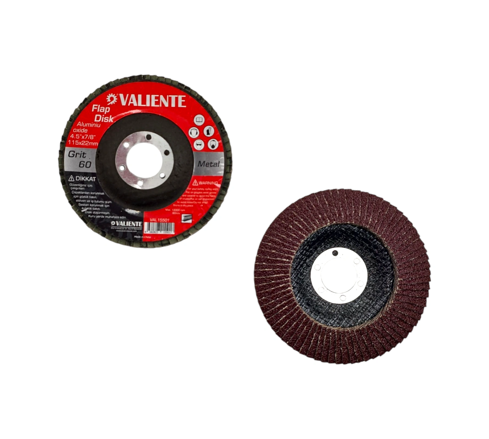 Fixonic Valiente Val15501 115mm 60 Kum Flap Disk/zımpara