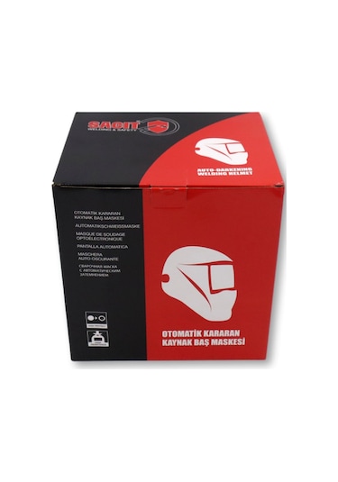 Sacit P850 Otomatik Kararan Kaynak Maskesi True Color Temiz Net