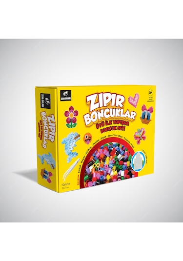 Zıpır Boncuklar Ütü İle Yapışan Boncuk Seti