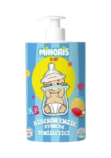Minoris Baby Organik Antialerjik Biberon Emzik Temizleyici 500ml