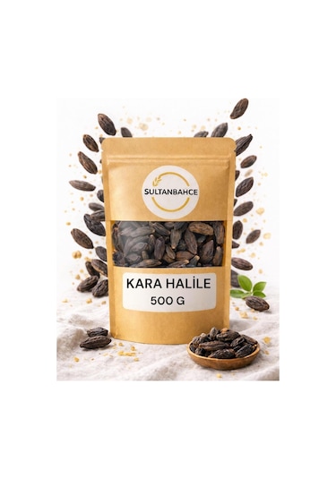 Sultanbahçe Kara Halile Terminalia Chebula - 500 Gr - Doğal - Katkısız - Saf İçerik