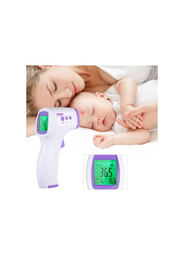 Lemestar Yüksek Hassasiyetli Temassız Kızılötesi Termometre - Bebek Ve Yetişkinler İçin Vücut & Ortam Sıcaklık Ölçer