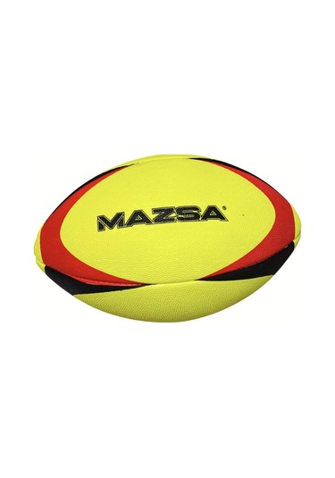 Mazsa Rb-krc0400 Celluler Rubber Rugby Topu No4 Sarı