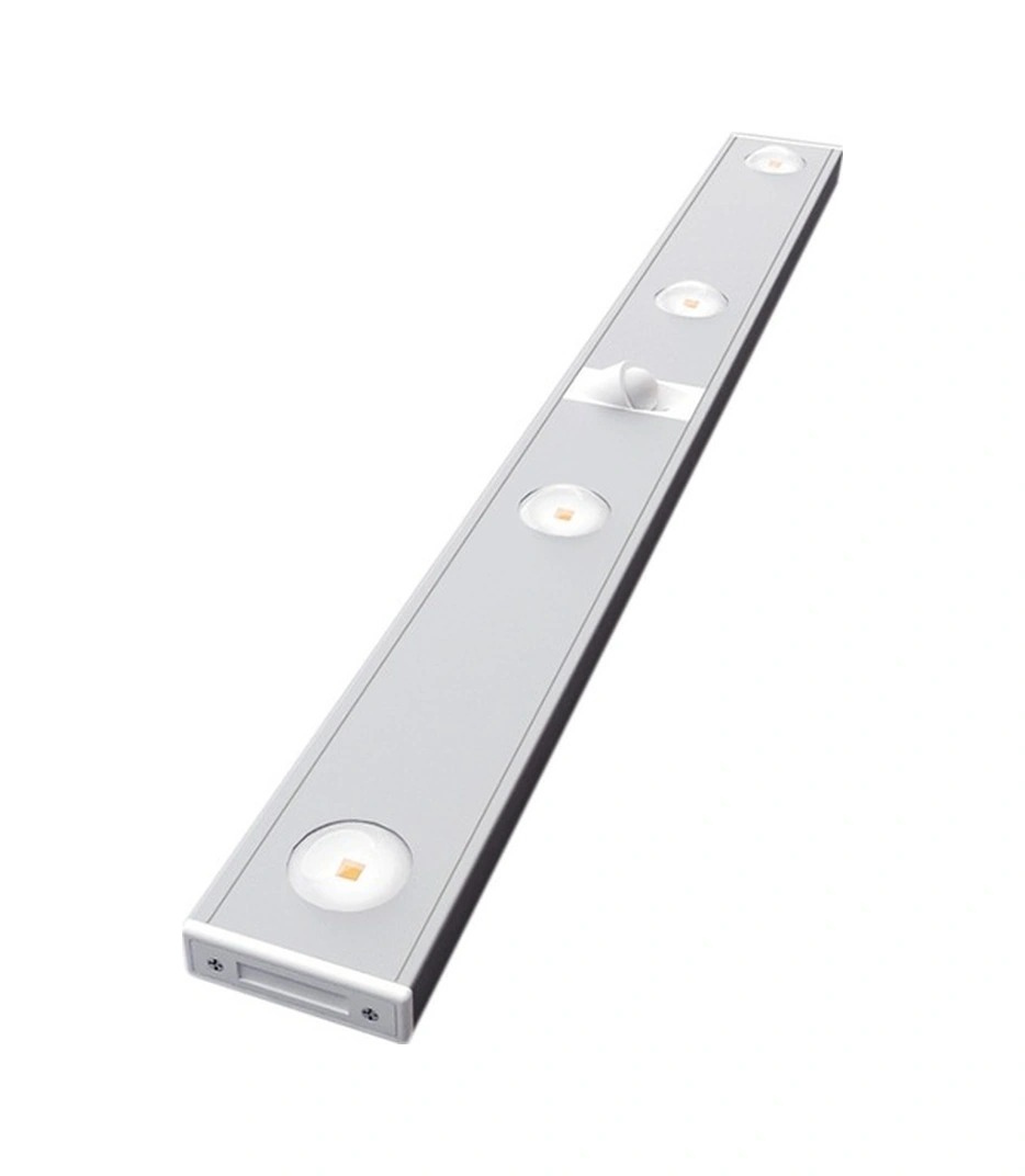 Fortunelane Kablosuz Şarjlı Vücut Algılama Lambası, Otomatik Açma-kapama, 3 Renk, 60cm, 6 Işık Pimi, Beyaz Led Beyaz