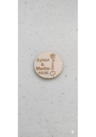 20 Adet Nikah Magneti 001