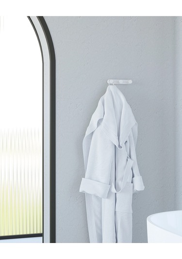 Tecno White Askı, Üçlü - Mat Beyaz Mat Beyaz