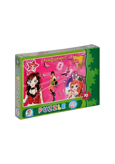 Zekicocuk Laço Kids Venüs Kızlar 70 Parça Puzzle