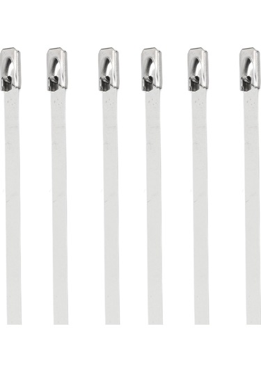 Padalink 200 Adet 4.6mm Genişlikli Paslanmaz Çelik Kendi Kilitleyen Kabloluk, Güçlü Sabitleme İçin Ev Ofis Garaj Elektrik Kabloları Yönetimi Seti