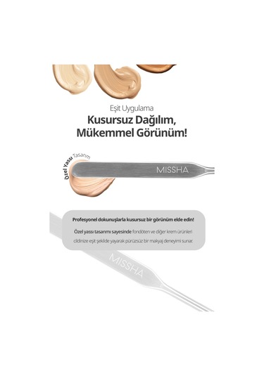 Çok Amaçlı Makyaj Spatulası Mıssha Layering Fit Makeup Spatula
