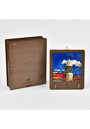 Anadoliamağazacılık Galata Kulesi Seramik Dekoratif Askılık Diğer