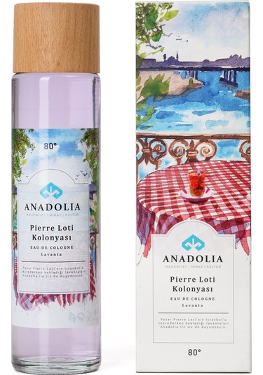 Pierre Loti Lavanta Kokulu 80 Cam Şişe Kolonya 180 ML