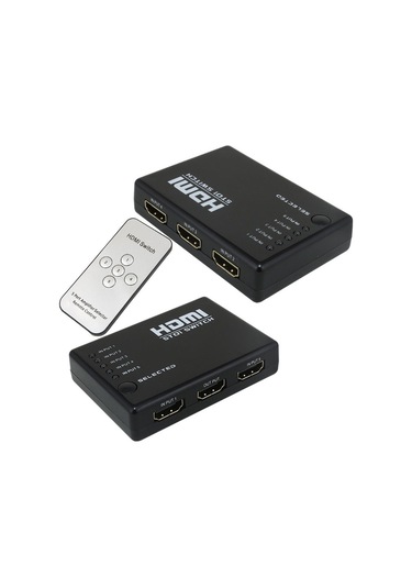 Powermaster Pm-8342 5 Giriş 1 Çıkış Hdmı Toplayıcı Swıtcher