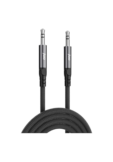 Juo Stereo 3.5mm Trs Jack Örgülü Aux Ses Kablosu 1 Metre