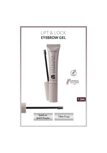 Lift & Lock Eyebrow Gel Şeffaf Kaş Sabitleyici Jel