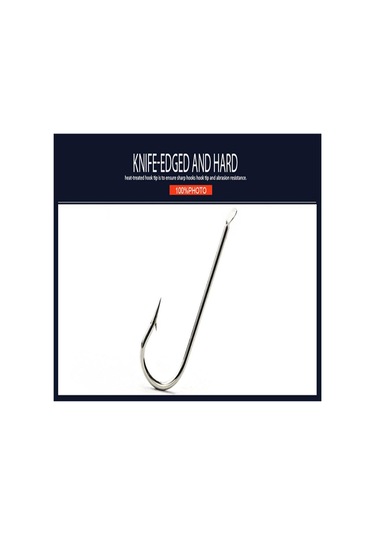 Dikenli Balık Oltası 100 Adet/grup Size1 -size10 Yüksek Karbon Çelik Jig Sazan Anzol Oltalar 8