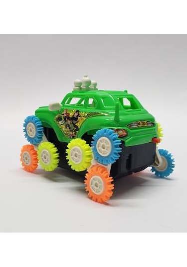 Şımarık Araba Ben 10 Atv Taklacı Pilli Araba