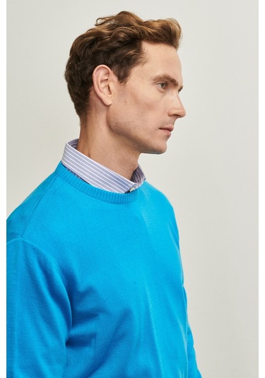 Altinyildiz Classics Erkek Turkuaz Standart Fit Normal Kesim Bisiklet Yaka Triko 4A4923100001TRK3XL Turkuaz Altinyildiz Classics Erkek Turkuaz Standart Fit Normal Kesim Bisiklet Yaka Triko 4A4923100001TRK3XL Turkuaz