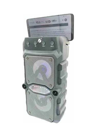 Çift Çıkışlı Güçlü Bataryalı Kablosuz Yüksek Ses Kaliteli Bluetooth Hoparlör