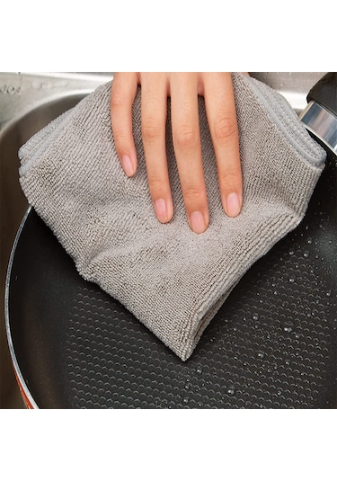 Konesam Mikrofiber Temizlik Bezi, Süper Emici, Yagli Yüzeyler İçin Uygun, Ev Ve Araç Temizliğinde Kullanılabilir, 12 Adet