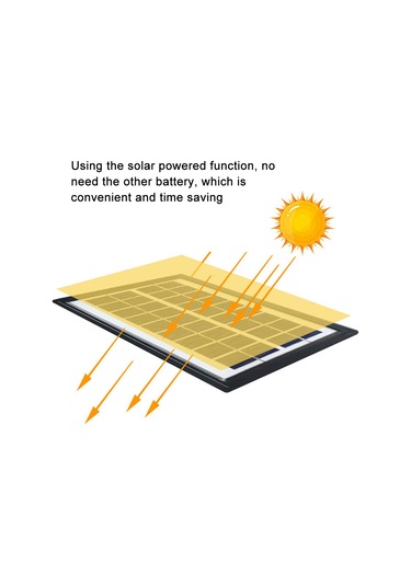 Reedark Güneş Enerjili Bahçe Çeşmesi - 5/7 Nozullu Yüksek Verimli Şelale Sistemi 2w/4w/6w
