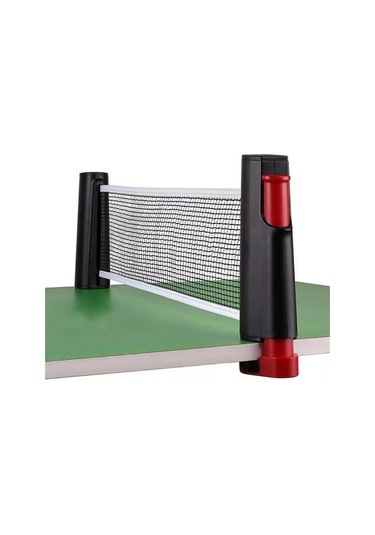 Buffer Teleskopik Taşınabilir Kaymaz Ping Pong Masa Tenisi Filesi Aparatı Mavi