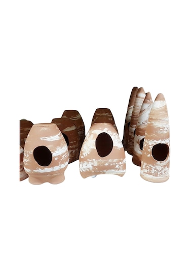 Birevcil Orta Boy Doğal Küp  10-12 Cm Akvaryum  Dekoru