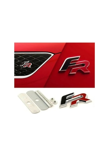 Seat Uyumlu FR Takımı Ön Panjur ve Arka Bağaj Arması