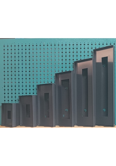 Açılı Diafon 15x35x10,5 Ap4 Zil Paneli, Metal Yön Çevirme Ve Koru