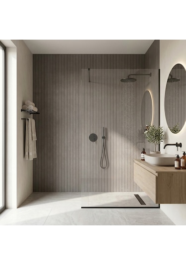 Brano Antrasit Desenli Duvar Lambiri 60x280 Cm-kendinden Yapışkanlı 9-2