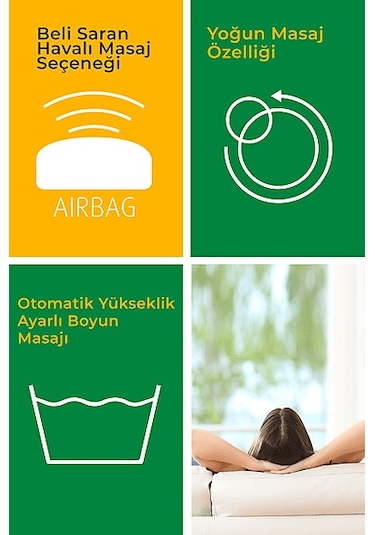 Medısana 88926 Boyun Ovmalı Isıtmalı Masaj Minderi