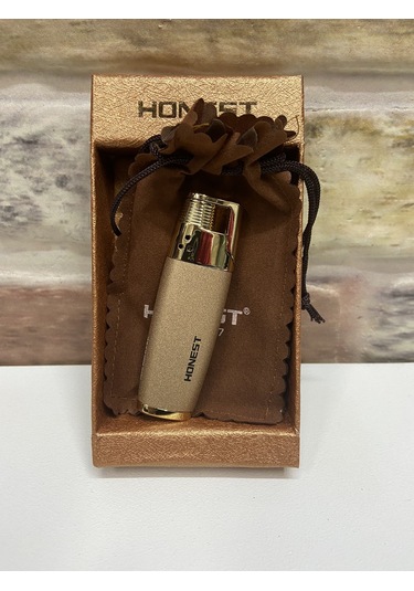 Tek İnce Ateşlemeli Gazlı Sarı ve Krem Renk Model