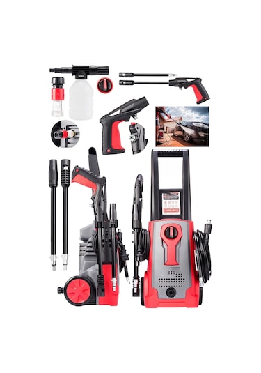 Deko DK150R 150 Bar 3000 W Basınçlı Oto Ve Araç Yıkama Makinesi