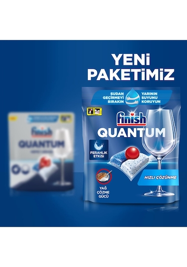 Finish Quantum 150 Tablet Bulaşık Makinesi Deterjanı 50x3
